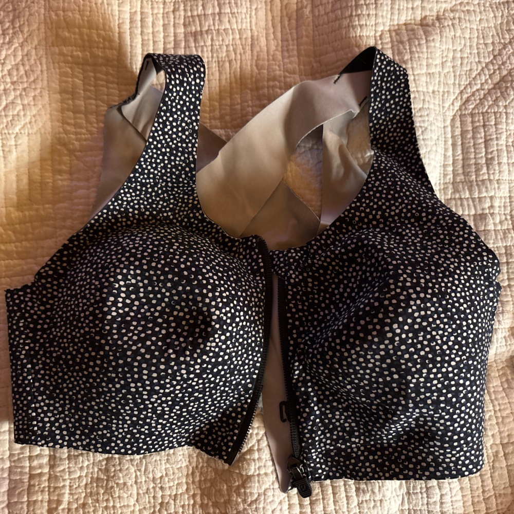 Lululemon Athletica Black and White Sports Bra